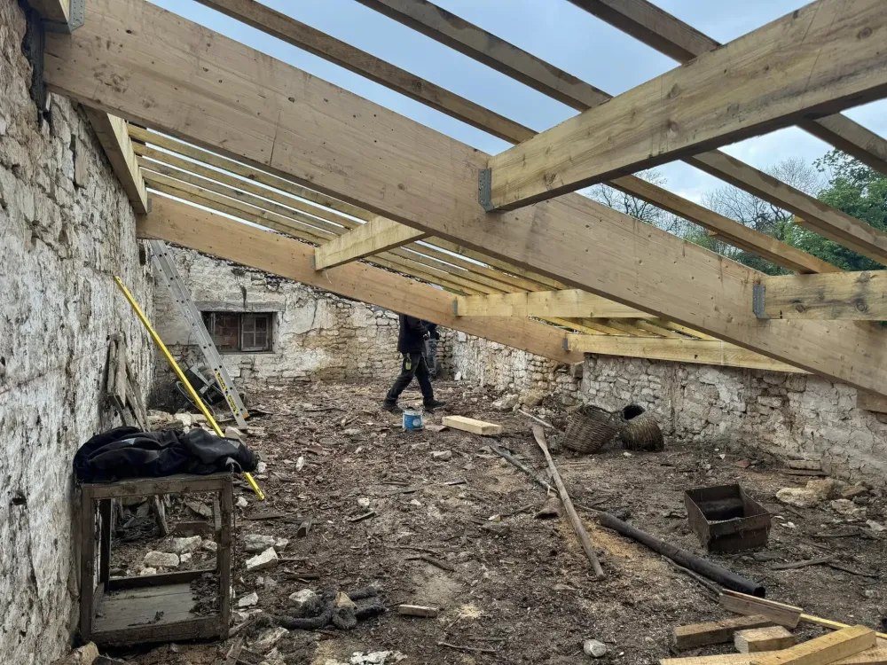 Rénovation charpente près de Jarny